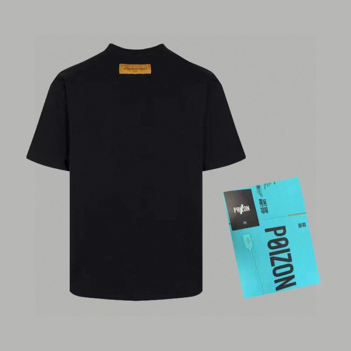 Louis Vuitton Catwalk Cotton Short Sleeve T-Shirt