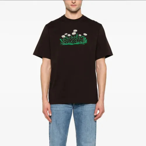 Burberry Daisy Logo Cotton T-shirt