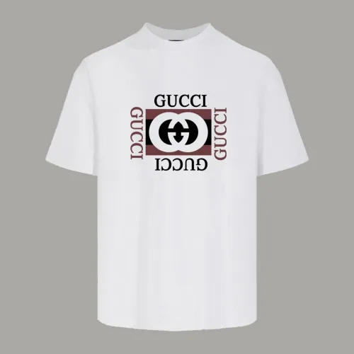 Gucci Print Cotton Short-sleeved T-shirt