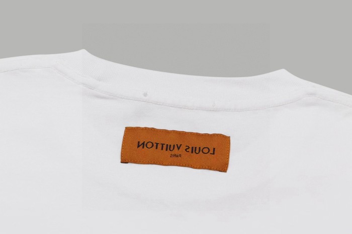 LOUIS VUITTON Colorful Cotton Short Sleeve T-Shirt