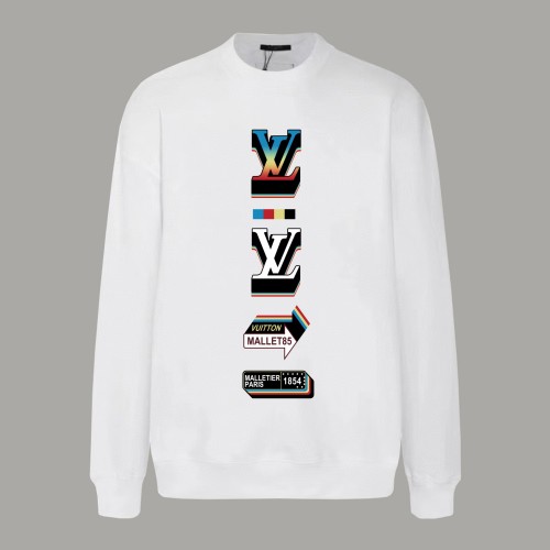 Louis Vuitton Printed Cotton Jersey Crew Neck Sweatshirt