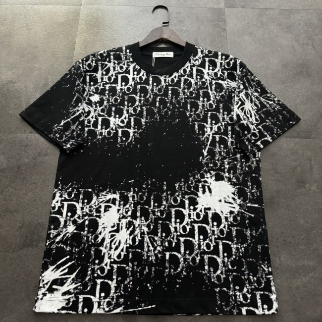Dior Jacquard Logo Short-sleeved T-shirt