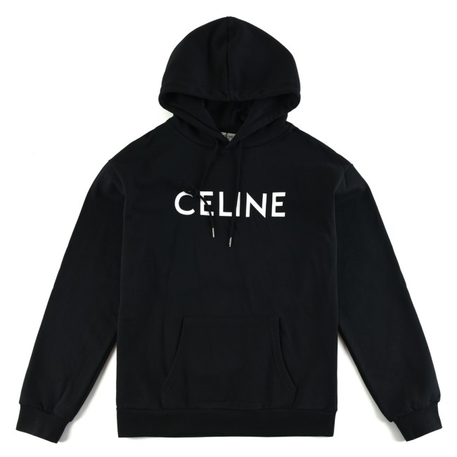 Celine 2021 Signature Logo Hoodie