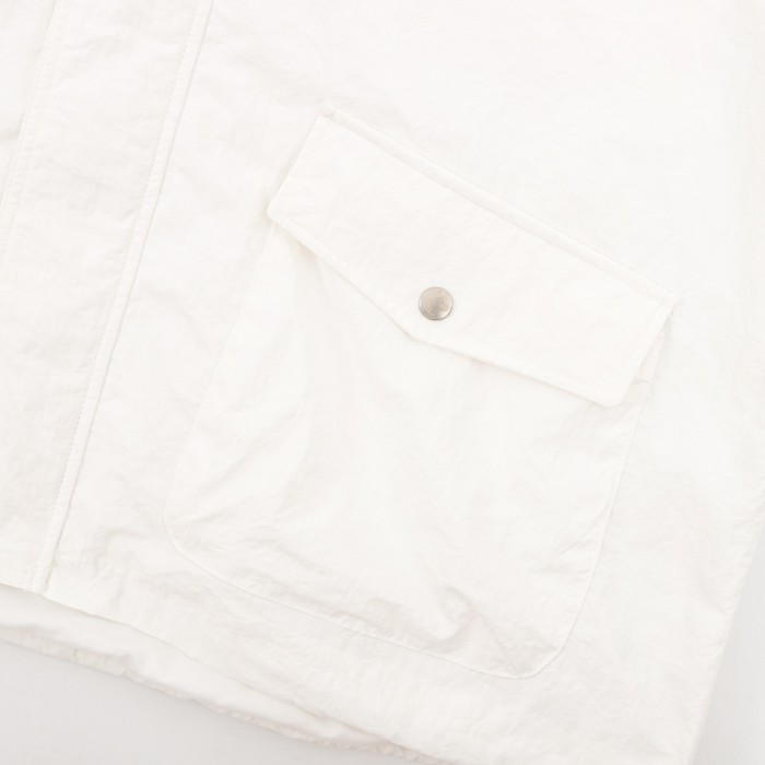Celine Woven Zip-Up Jacket with Side Webbing
