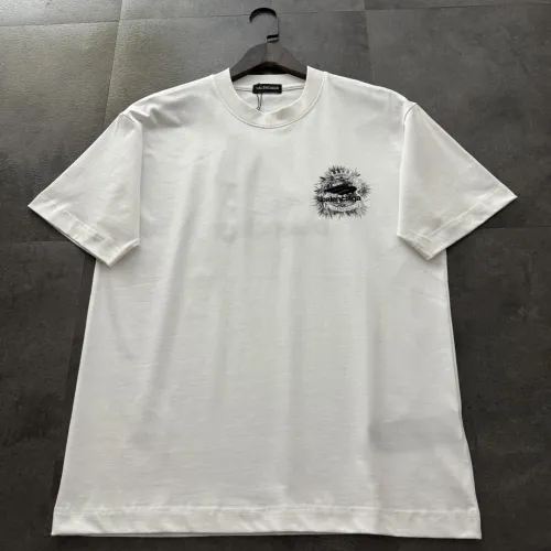 Balenciaga Logo Embroidered Short-Sleeved T-Shirt