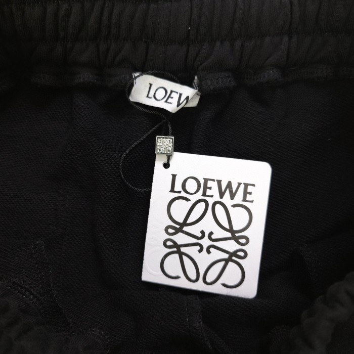 Loewe Logo Embroidered Shorts