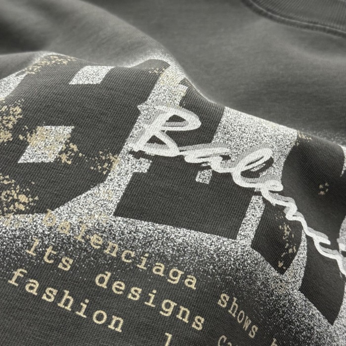 Balenciaga Blurred Coke Short Sleeve T-Shirt