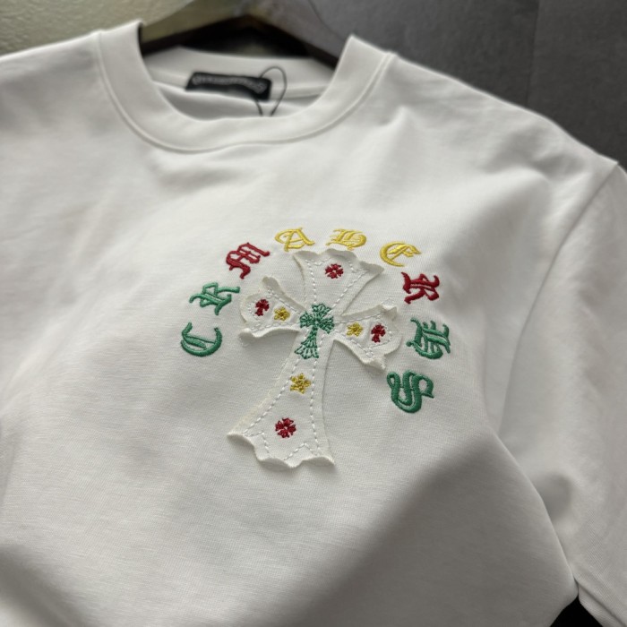Chrome Hearts Horseshoe Patch Short-Sleeved T-Shirt