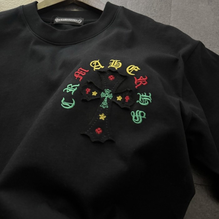 Chrome Hearts Horseshoe Patch Short-Sleeved T-Shirt