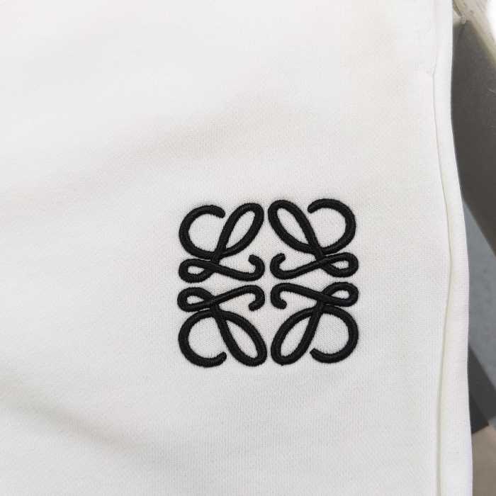 Loewe Flame Logo Embroidered Shorts