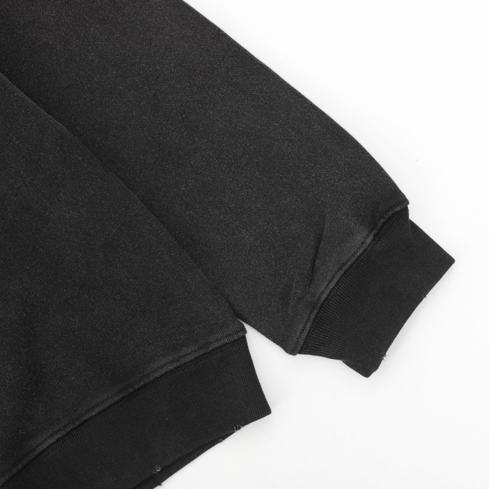 Alexander Wang Debossed Logo Oversize Crewneck Sweatshirt