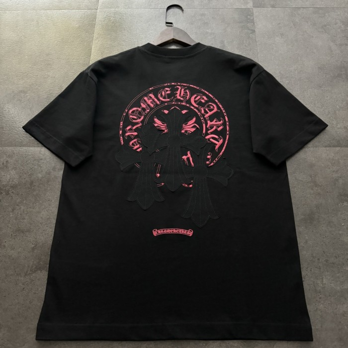 Chrome Hearts Logo Patch Short-Sleeved T-Shirt