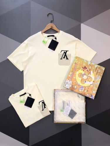 Louis Vuitton Fake Pocket Short Sleeve T-Shirt