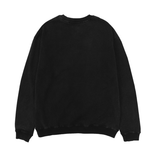 Alexander Wang Debossed Logo Oversize Crewneck Sweatshirt