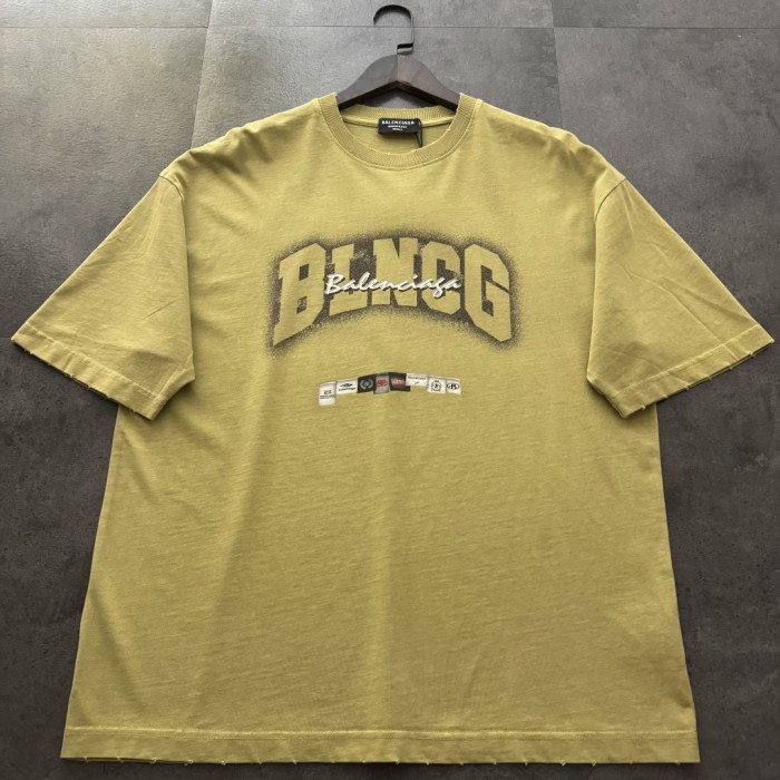 Balenciaga Blurred Coke Short Sleeve T-Shirt