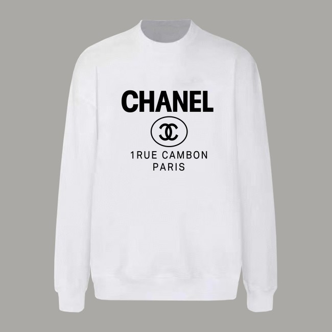Chanel Logo Print Crew Neck Sweatshirt