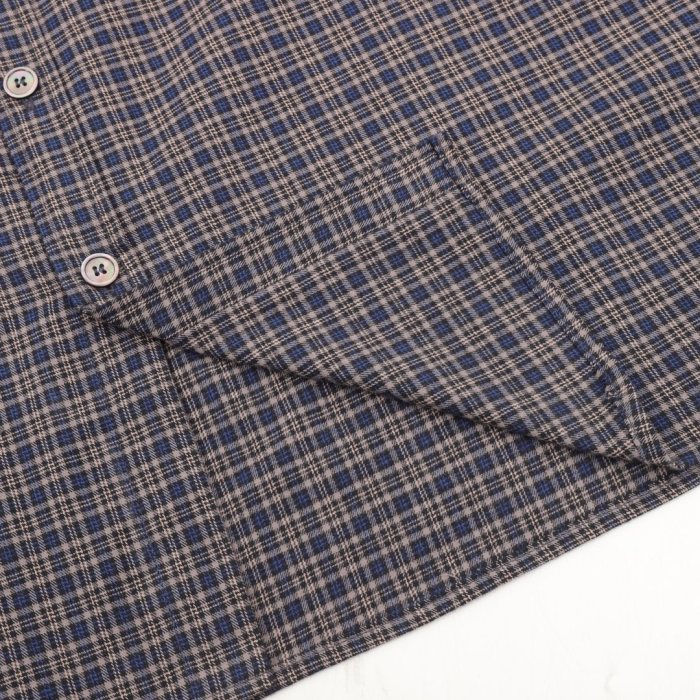Acne Studios Men's Sampa Dry Flannel Check Shirt