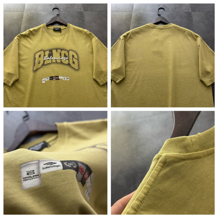 Balenciaga Blurred Coke Short Sleeve T-Shirt