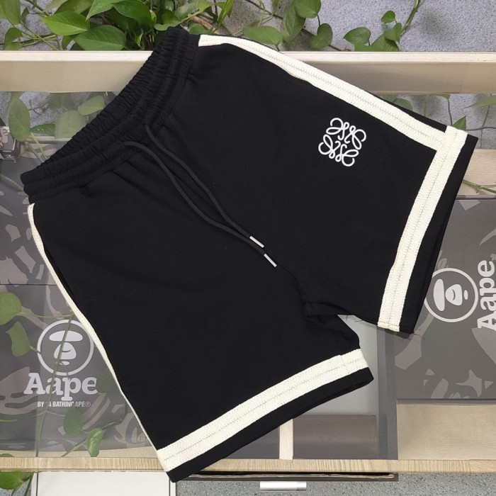 Loewe Logo Embroidered Shorts