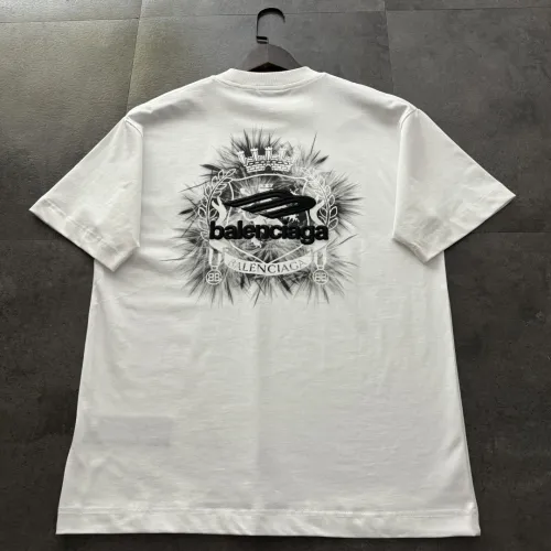 Balenciaga Logo Embroidered Short-Sleeved T-Shirt