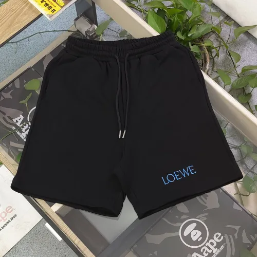 Loewe Flame Logo Embroidered Shorts