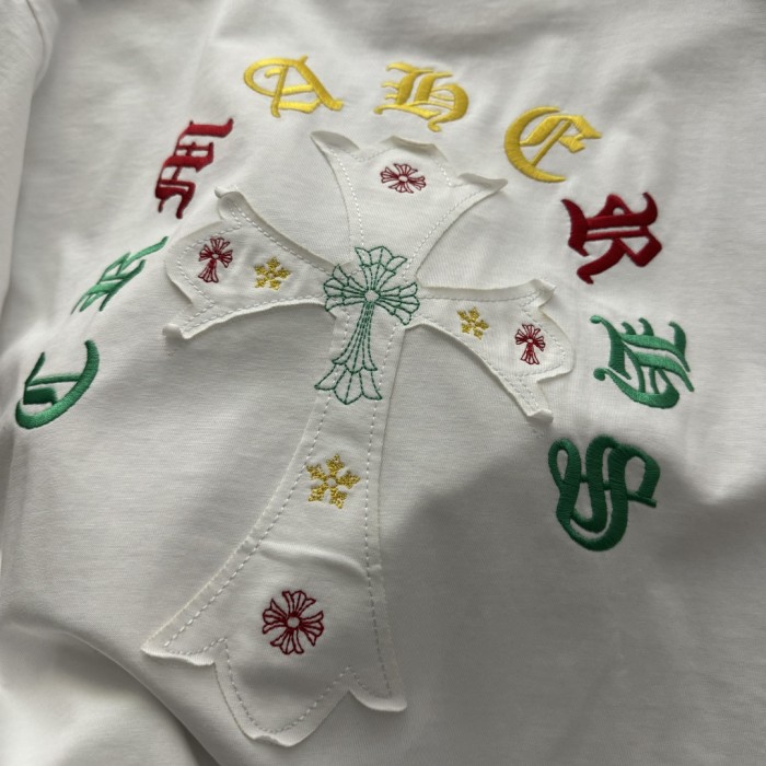 Chrome Hearts Horseshoe Patch Short-Sleeved T-Shirt