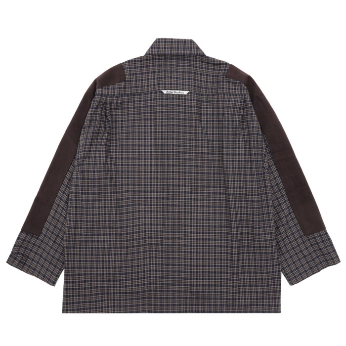 Acne Studios Men's Sampa Dry Flannel Check Shirt