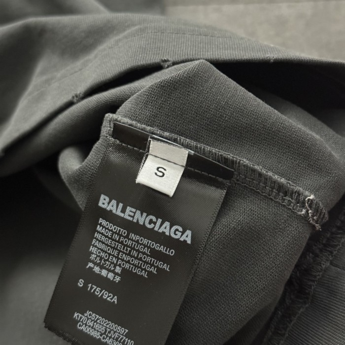 Balenciaga Blurred Coke Short Sleeve T-Shirt