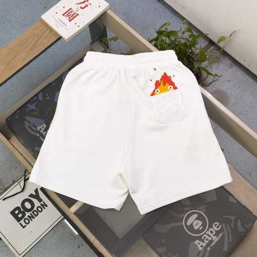 Loewe Flame Logo Embroidered Shorts