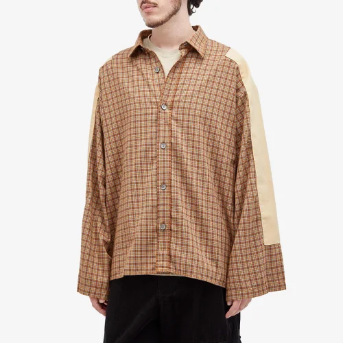 Acne Studios Men's Sampa Dry Flannel Check Shirt