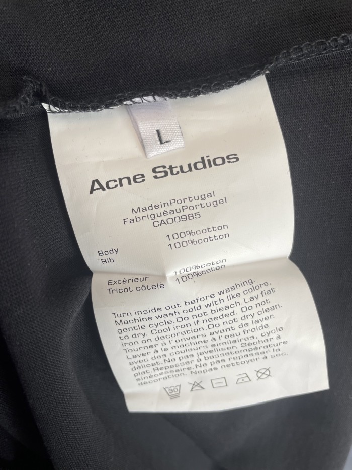 Acne Studios Logo T-shirt Relaxed fit