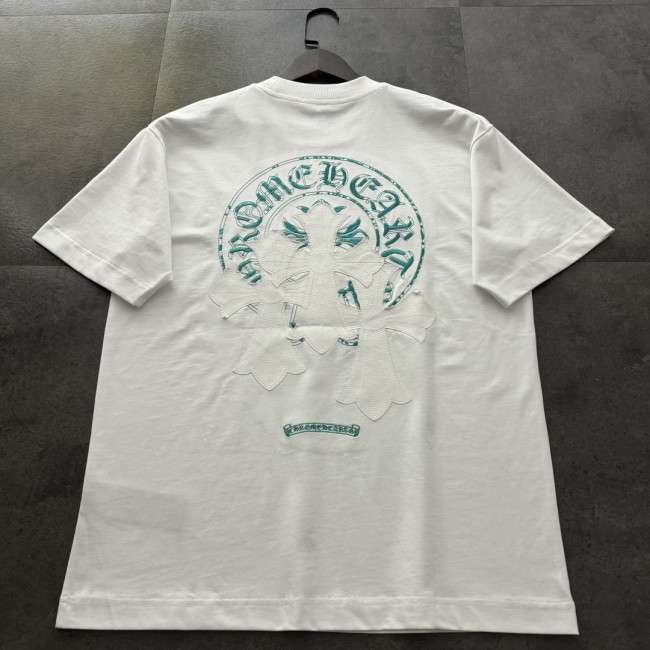 Chrome Hearts Logo Patch Short-Sleeved T-Shirt