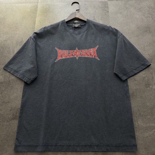 Balenciaga Snowflake Print Short-Sleeved T-Shirt