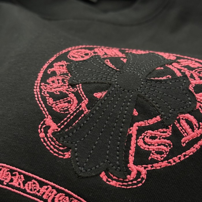 Chrome Hearts Logo Patch Short-Sleeved T-Shirt