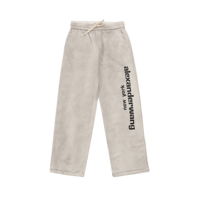 Alexander Wang Washed Printed Casual Trousers