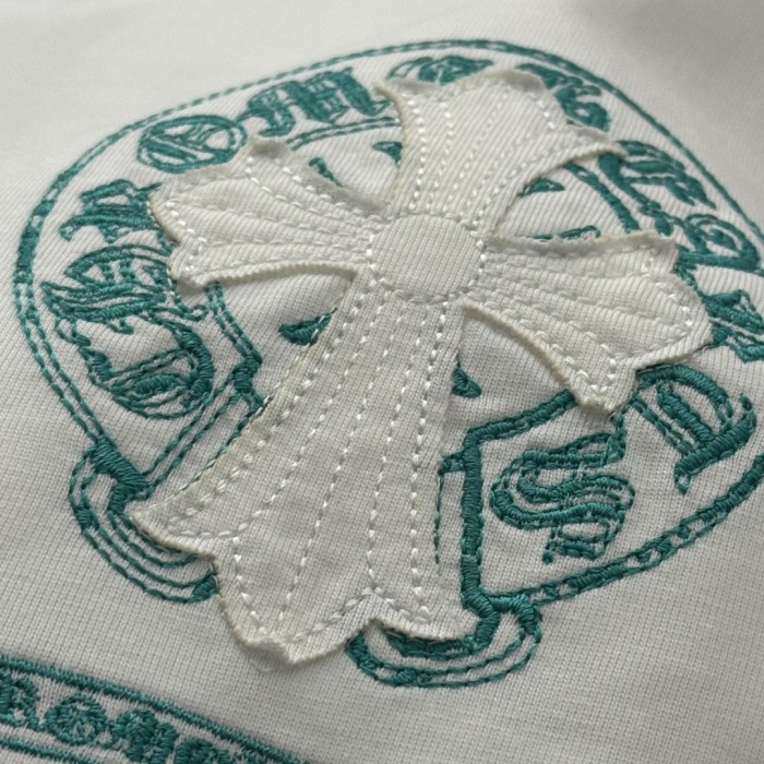 Chrome Hearts Logo Patch Short-Sleeved T-Shirt