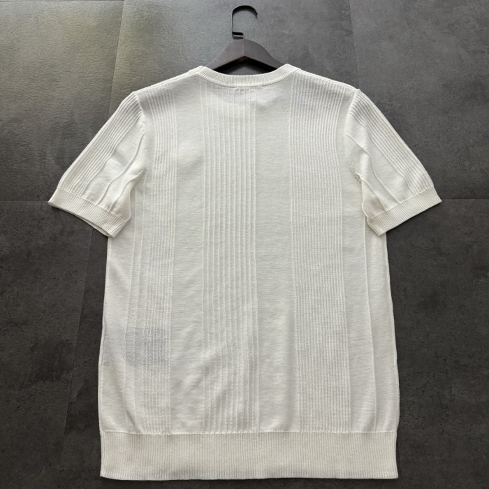 Prada Metal Logo Short-Sleeved T-Shirt