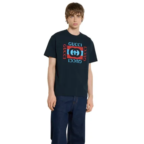Gucci Print Cotton Jersey T-Shirt