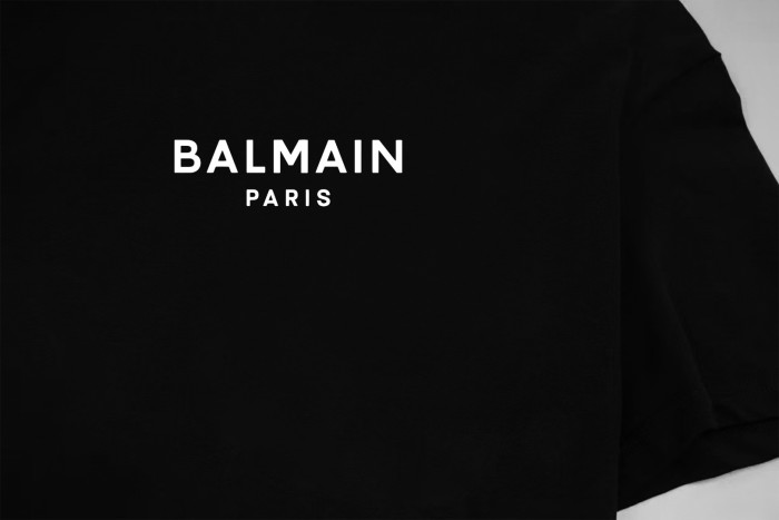 Balmain logo-Printed Cotton T-shirt