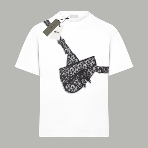 DIOR MEN 2019 Oblique Saddle Bag T-Shirt