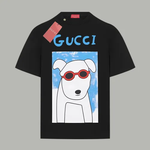 Gucci Dog Children's Printed Cotton T-Shirt