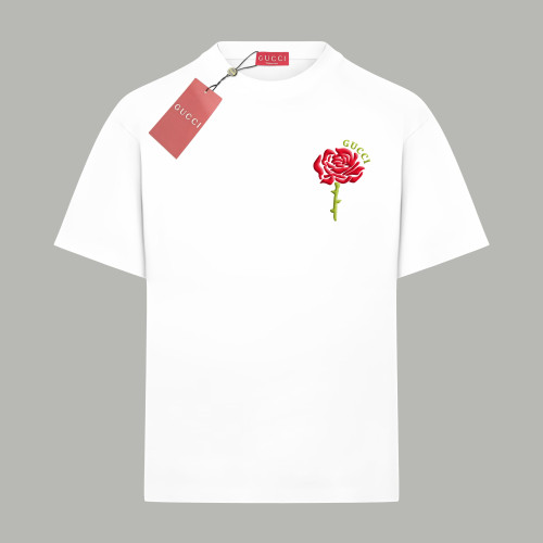 Gucci Rose Cotton Jersey T-Shirt