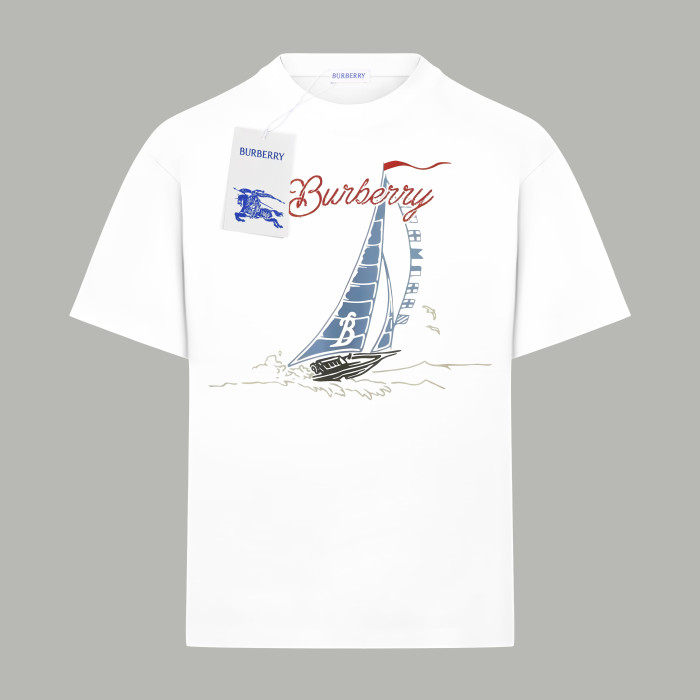 Burberry Printed Crew Neck T-Shirt