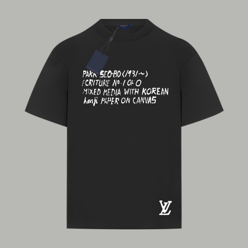 Louis Vuitton x Park Seo-Bo Short-Sleeved Cotton Crewneck