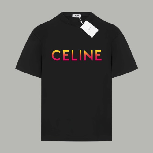 CELINE LOOSE T-SHIRT IN COTTON JERSEY
