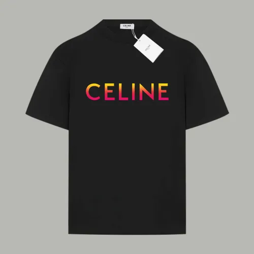 CELINE LOOSE T-SHIRT IN COTTON JERSEY