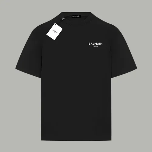 Balmain logo-Printed Cotton T-shirt