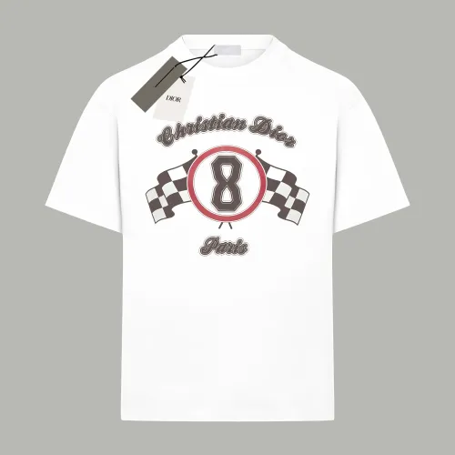 Dior Race Cotton And Linen Jersey T-Shirt