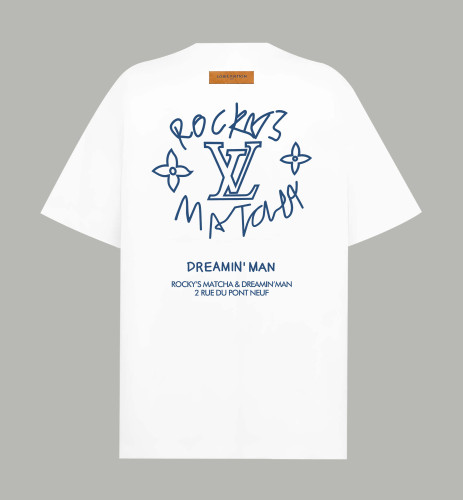 Louis Vuitton Logo Cotton T-Shirt