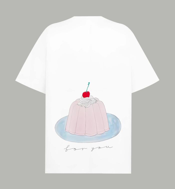 Gucci Cherry Printed Cotton T-shirt